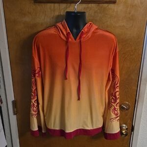 Star Wars Her Universe Padme Amidala Handmaiden Orange Hoodie Size Medium